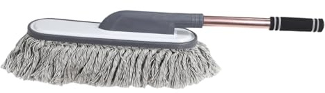 TOYZFRIENDY Spazzola Auto per Lavaggio Esterno con Lungo Mop Morbido Antigraffio per Pulizia e Strumento Professionale per Auto Furgoni Barche per e Negozi Lavaggio