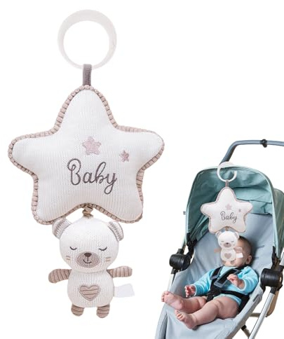 Babyspielzeug Musikspielzeug - Aufhängbares Rassel Baby Musikspielzeug | Einschlaflied Sinnesanregendes Begleitspielzeug Für Kleinkinder Mädchen Frühes Lernen