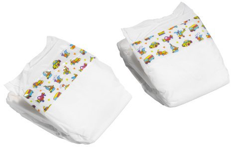 Happy People 50361 - Puppen Windeln, 2 Stück