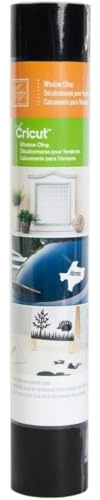 Cricut Window Clings - 12 x 48 Window Cling - Black