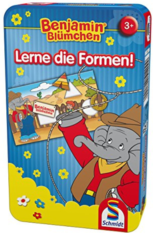 Schmidt Spiele 51409 - Benjamin Blümchen, Lerne Die Formen!,