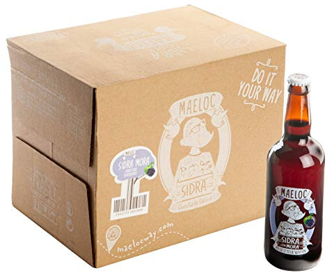Maeloc Sidra con Mora - 12 botellas x 500 ml