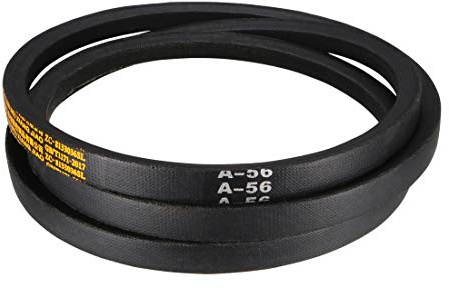 sourcing map A56 Drive V-Belts 56 Inner Length 13mm Width 8mm Thick JIS Standard A-Section Rubber Drive Industrial Transmission Belt