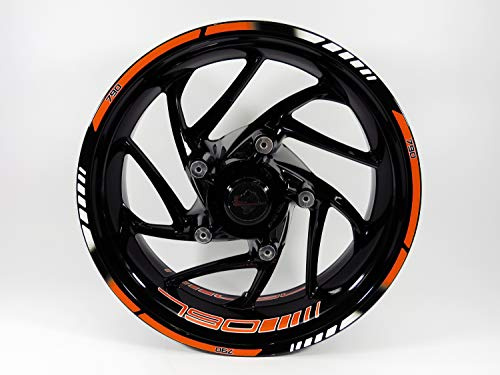 BIKE-label Felgenbett Felgenrand Aufkleber kompatibel mit KTM 790 Duke 710039b
