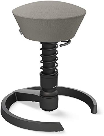 aeris Swopper – Ergonomischer Hocker – Bürohocker höhenverstellbar – Vielseitiger Sitzhocker für einen gesunden Rücken – Bürostuhl ohne Rollen, Feder Standard