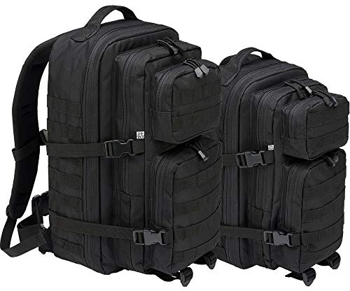 BWuM US Assault Pack Cooper Rucksack, Medium (30L), Schwarz
