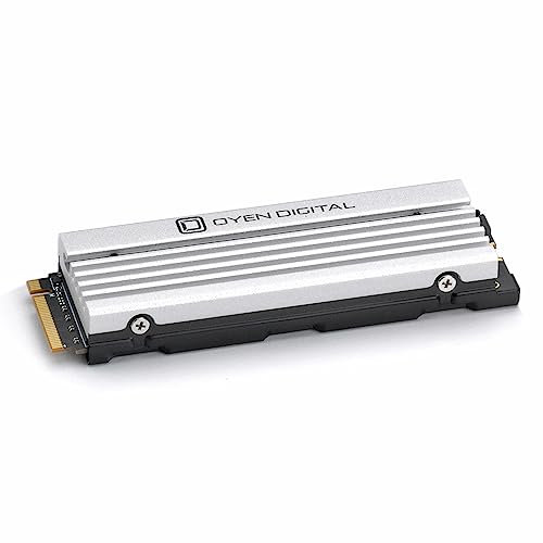 Oyen Digital Dash Pro - SSD NVMe PCIe TLC NAND da 8 TB con dissipatore di calore, compatibile con slot M.2 interno Sony PS5, PS5-8T-2280