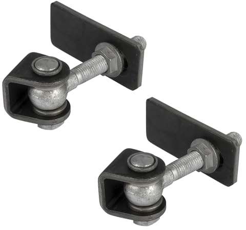 LOCINOX Torband 3-fach GBMU-B 180° Öffnung (1 Paar) Stahl Türhalterung (M12)