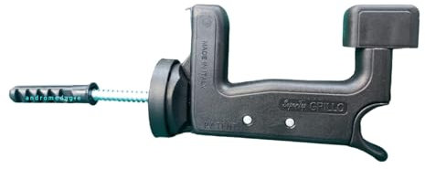 SUPER TOP GRILLO 10 PZ VITE 70 MM NERO | Fermo Imposta Automatico Brevettato EsinPlast | Regolabile 44-60mm | Per Persiane e Scuri | Compatibile Alluminio Legno Ferro PVC