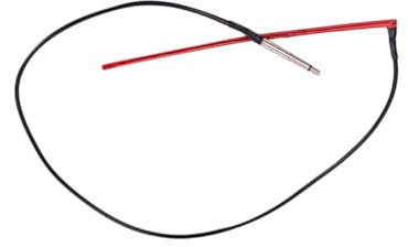 100mm Pkp32 Gitarren Piezo Tonabnehmerstab Rot aus Metall | Passiver Sattelwandler für Akustik und Klassikgitarre, Hohe Empfindlichkeit, Präzise Klangwiedergabe