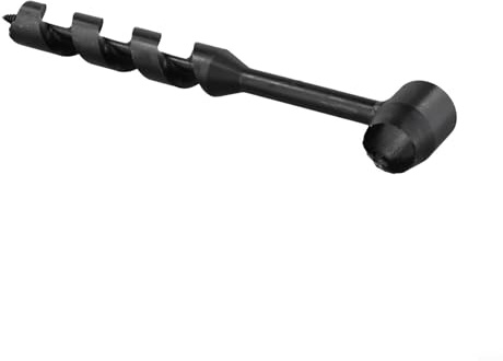 Jotekonoby Handbohrer mit 4 Klingen, manueller Holzbohrer für Holzbearbeitung im Freien, Survival-Handbohrer mit Karbonstahl-Konstruktion und verlängertem Spiraldesign, 25–230 mm