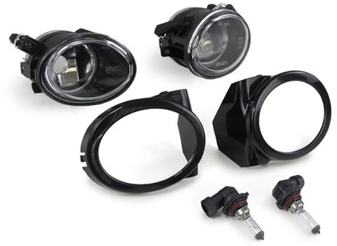 Klarglas Nebelscheinwerfer Set passt für BMW E46 E39 mit M-Paket M3 M5