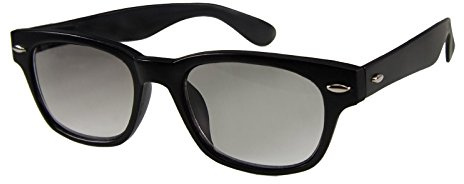 I NEED YOU Lesebrille Woody Sun / +2.00 Dioptrien / Schwarz