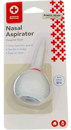 The First Years American Red Cross Hospital Style Nasal Aspirator - 2 pk