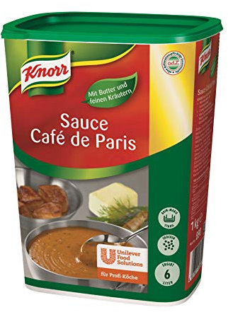 Knorr Sauce Café de Paris (feiner Butter- und Kräutergeschmack) 1er Pack (1 x 1 kg)