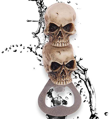 Deko Flaschenöffner ''Doppelkopf'' Kronkorken Kapselheber Bieröffner Geschenk Party