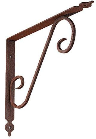 Regalhalterung, 10 Stück, 33 x 28 cm, Kupfer MART. - Tragkraft 50 kg.