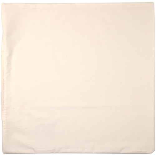 Bio-Perkal, Inlett 40x40cm, mit Reißverschluss. Zum selber Befüllen, z.B. Sofakissen - Leere Kissenhülle 40x40