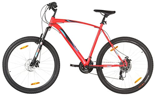 INLIFE Mountainbike 21 Gang 29 Zoll Rad 53 cm Rahmen Rot,25,52 KG,3067211