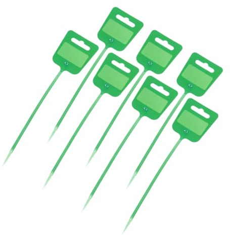 QUARKZMAN 50Pcs Attaches-Câbles Marqueurs Attaches de Câbles Vert