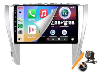 M6 pro2,YLOXFW Android 15.0 Coche Radio 2 DIN Estéreo para Camry 2015-2017 GPS Sat Navi 9''Cartablet Multimedia Vídeo Reproductor BT FM Receptor con Carplay 4G 5G WiFi DSP SWC