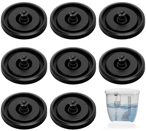 8 Pcs Toilet Fill Valve Seal Replacement Part Washer- Multi Pressure Cistern Float Valve-242MP071 242 Black Replacement Diaphragm Fill Valve Compatible with Fluidmaster