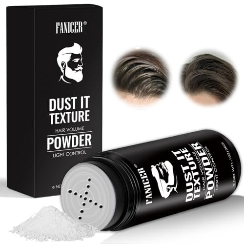30g Hair Styling Powder,Polvere Capelli,Polvere volumizzante capelli,PolvereCapelli con Effetto opaco,Texture Volume Powder,Polvereanti diradamento per capellifini,Aggiunge Volume Ai Capelliper Uomo