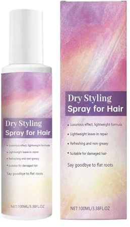 Spray Lisciante Per Capelli, Protezione Nutriente E Riparatrice Dal Calore, 100 Ml, Spray Protettivo Dal Calore, Spräy Liscio Per Lo Styling, Leggero Non Grasso, Per Lo Styling Degli Strumenti Per