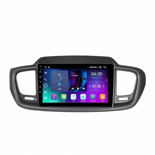 Touchscreen Car Radio for Kia Sorento 3 2014-2017 Car Audio Receivers, Hd Display, Portable Live Navigation, Music Video Player, Bluetooth Fm Radio, 4 Core 1G+16G