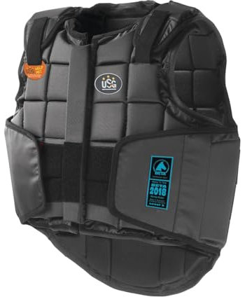 United Sportproducts Germany USG Kinder Sicherheitsweste Flexi, schwarz, S, 65671