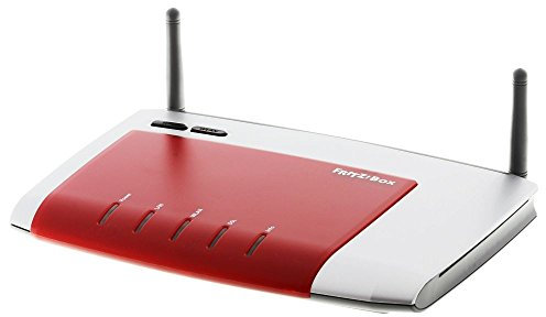 AVM FRITZ!Box 3272 WLAN Router Annex B (ADSL, 450 Mbit/s, 2 Gigabit-LAN, Media Server) rot