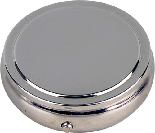 SMOKERTOOLS Aschenbecher, Metall, Modern, Silber, Rund