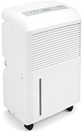 TROTEC Raumentfeuchter elektrisch TTK 90 E – Leistung 30 L/Tag – Fläche 90 m² / 230 m³ – Entfeuchtungsgerät mit Autoabschaltung