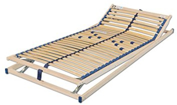 Malie Spar-Set 160x220 cm bestehend aus: 2 x Lattenrost Olympus mit Kopf- und Fußteilverstellung in Überlänge 80x220 cm - SOFORT LIEFERBAR!