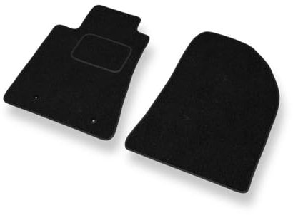 Mossa - Fußmatten Auto kompatibel mit Toyota Avensis II (2003-2008) - schwarz Automatten Autoteppiche 2