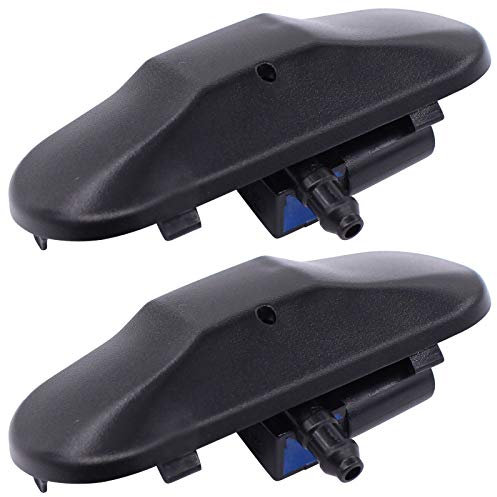 Doo Engy 2x Düse Waschwasserdüse Spritzdüse Scheibenwaschdüse Beheizbar für Beetle 5C Superb 2 Golf 5 6 7 für Passat 3C für Tiguan 5N für Touran 5T Caddy 2K EOS