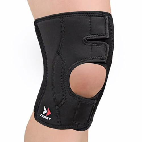 Zamst EK-3 - Ginocchiera supporto generale e legamenti collaterali, (XL) | Supporto legamenti collaterali laterale e mediale, regolabile, confortevole e traspirante - Ideale per camminata e trekking