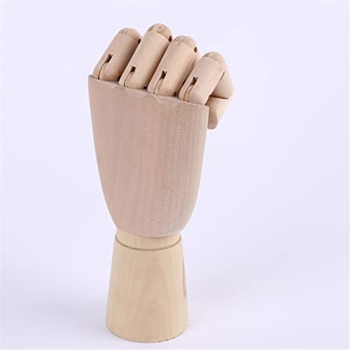 Lucky angel 1 STÜCK Menschlicher Künstler Modell Holz Handzeichnung Skizze Ornamente Schaufensterpuppe Hand Bewegliche Gliedmaßen Miniaturen Dekor Für Home Office Garten