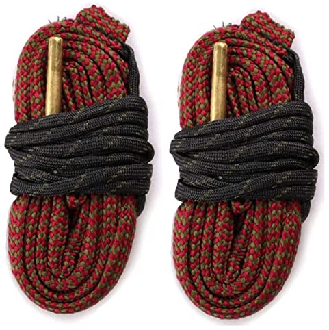 2 STÜCKE New Bore Cleaner .243 Cal & 6 mm Gun Barrel Cleaning Rope Geeignet für Gewehr Shotgun Messingbürsten-Reinigungsschnur