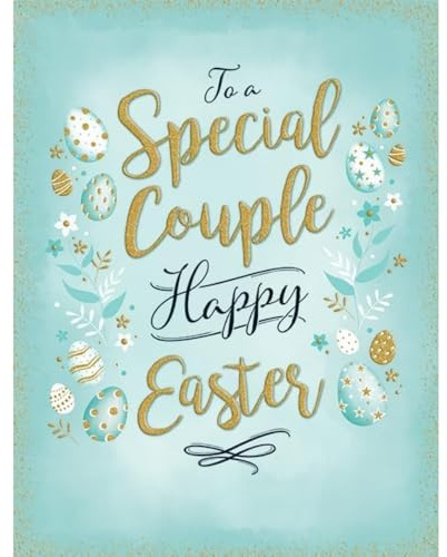 Piccadilly Greetings Easter Card Special Couple - 8 x 6 inches