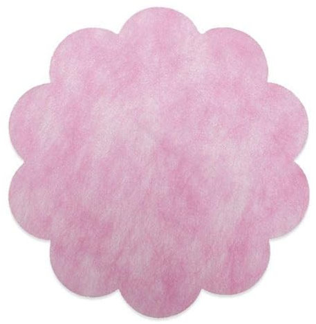 RGB Cerchio sottopiatto rosa S100 in TNT da 58 cm, 25GRS.