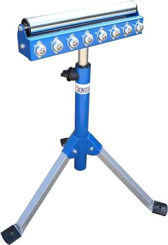 Ball bearing roller stands for woodworking, adjustable roller stand for table saw, table saw outfeed kit, outfeed table for tablesaw,folding roller stand height adjustable