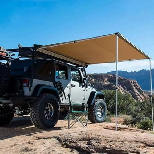 YZMJXNYY Toldo para Coche, Toldo Furgoneta Camper Lateral, Toldo para Caravana,Tienda SUV, Toldo Lateral para Camión, Tienda de Campaña para Coche,para Furgoneta, Caravana, SUV(2x2.5m/78.7x98.4in)