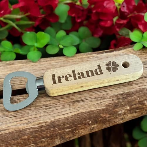 Ireland Bottle Opener – Wooden Fridge Magnet
