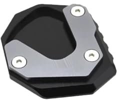 VQLDPX Motorrad-CNC-Ständerfuß-Seitenständer-Verlängerungsplatte Für TRANSALP XL750 XL 750 2023 Motorradständer Platte Verbreiterung(Titan,X-2)