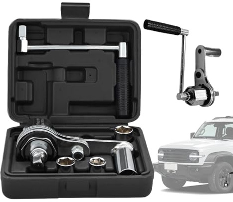 Mihauuke Multiplicateur de Couple - Clé à Écrous de Roue | Démonte Roue avec Douilles Kit Changement Pneu pour Véhicules Atelier Garage Camions Entretien Roues