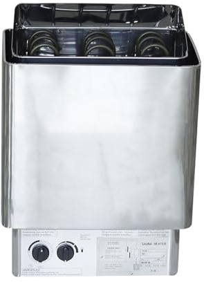 Sauna-Dampfgarer, 9 kW 8 6 4,5 3 Saunaofen 380 V Sauna-Dampfgenerator, Heimgebrauch Heizofen Raumtrockenausrüstung fürs Badezimmer(9KW)