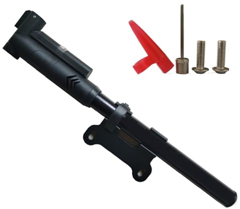 Limtula Aluminium-Luftpumpen mit Barometern, klein, tragbar, für Fahrräder, Hochdruck-Fahrräder, Reifenfüller, leichtes Aufpumpen