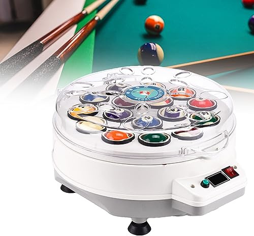Biljardboll rengöringsmaskin – polerar och rengör pool- och snookerbollar för förbättrad spelprestanda