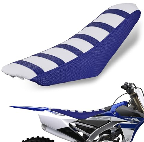 Funda Asiento Moto impermeable para YZF YZ PW TTR WR Dirt Pit Bike Azul | cobertura para asiento, diseño impermeable, acolchado para el asiento, compatible con YZF YZ PW TTR WR Dirt Pit Bike
